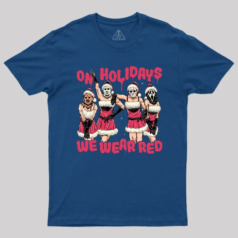 Alternative view of We Wear Red T-Shirt