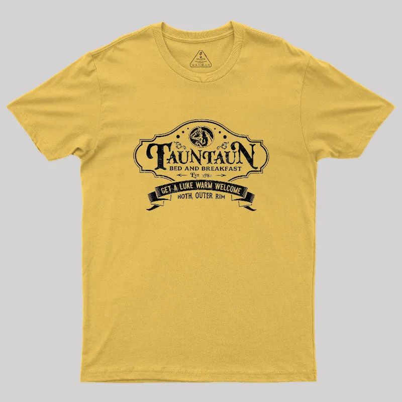 Tauntaun Bed And Breakfast Geek T-Shirt - Image 8