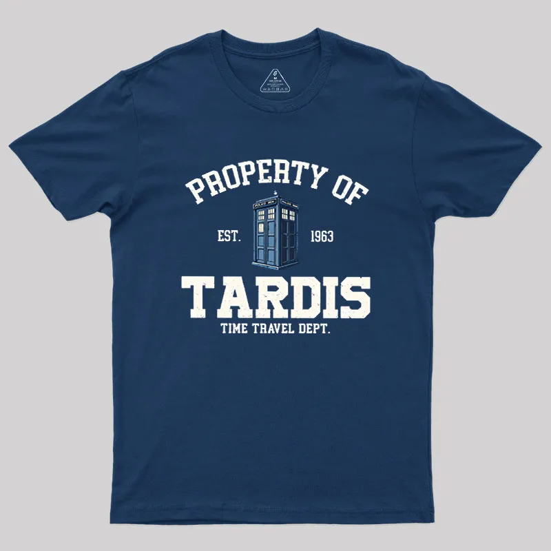 Property of Tardis Geek T-Shirt