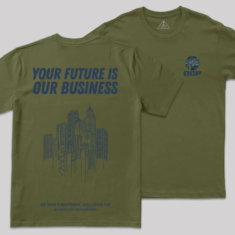 Robocop OCP Front and Back Printed Geek T-Shirt - Image 4