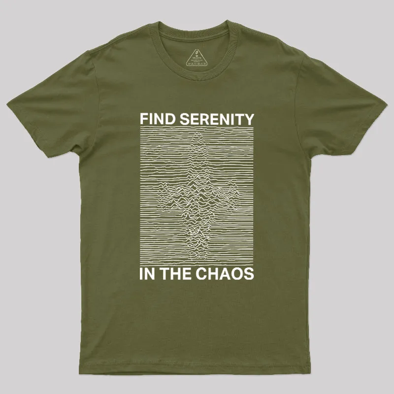 Serenity in Chaos Geek T-Shirt - Image 3