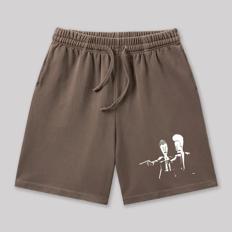 BNB Geeky Washed Shorts - Image 6