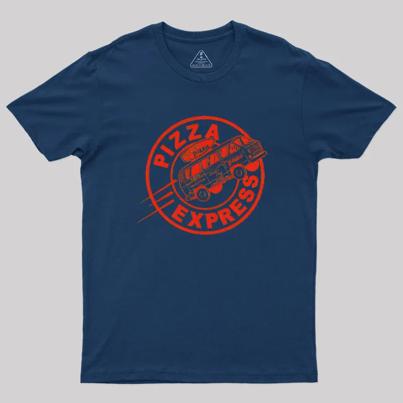 Alternative view of Pizza Express v2 Geek T-Shirt