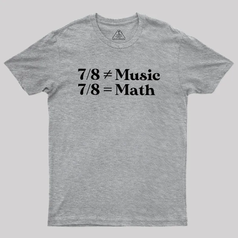 Music and Math Geek T-Shirt - Image 4