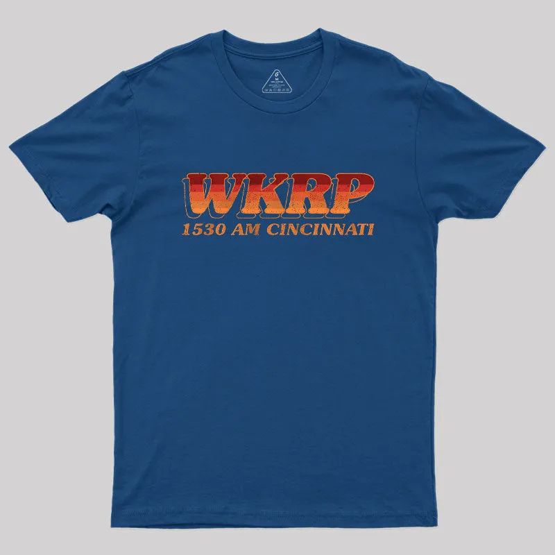 Alternative view of WKRP 1530 CINCINNATI Geek T-Shirt