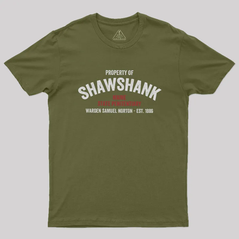 Property of Shawshank Geek T-Shirt - Image 3