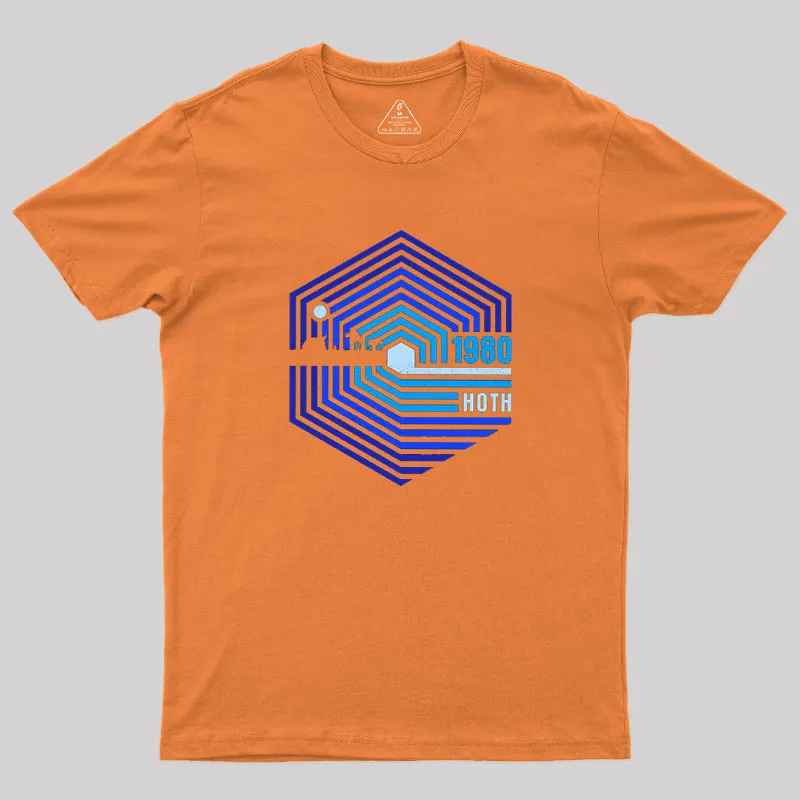 Retro Ice Planet Geek T-Shirt - Image 4