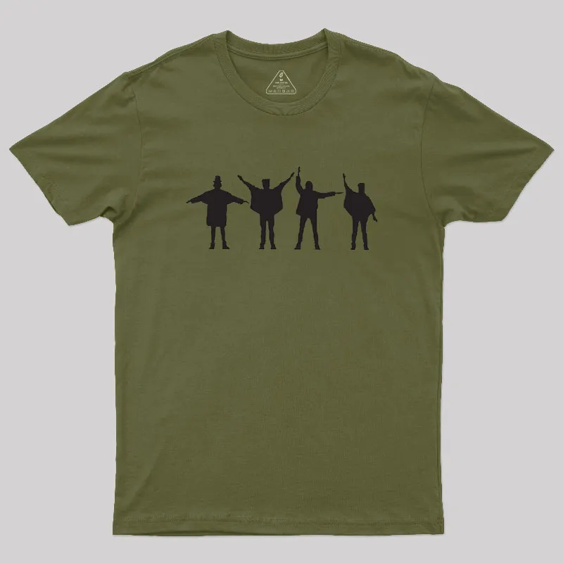 Musician Silhouette Help Geek T-Shirt - Image 2