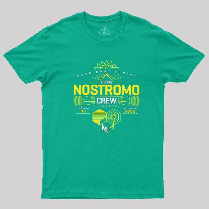 Nostromo Crew Geek T-Shirt - Image 5