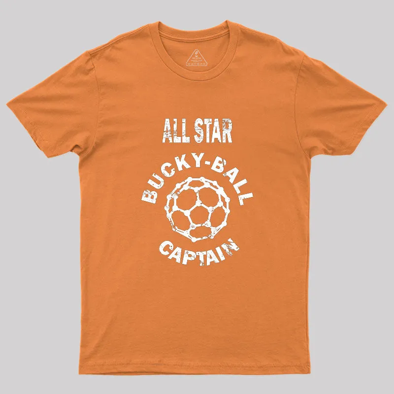 All Star Bucky Ball Captain Geek T-Shirt - Image 7