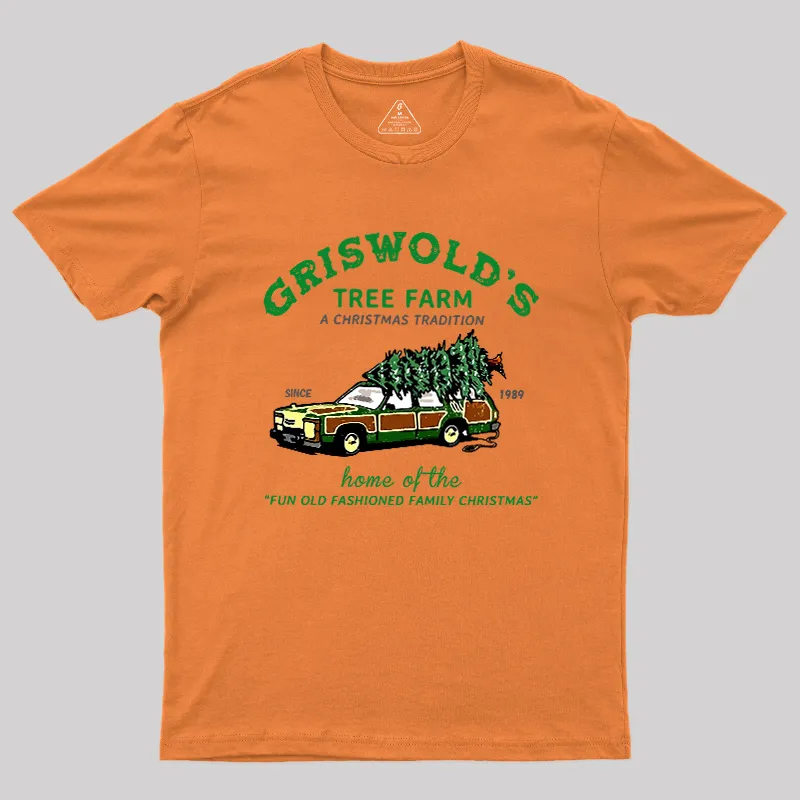 Griswold's Tree Farm Family Christmas Desde 1989 Geek T-Shirt - Image 4