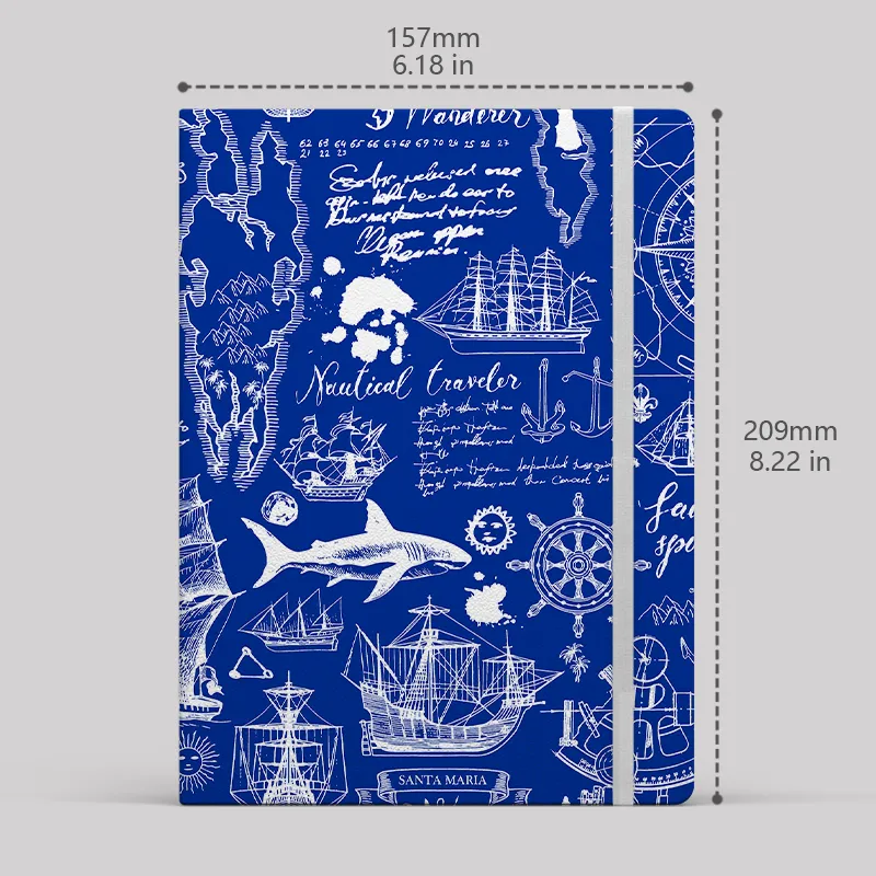 Pirates Dangerous Ocean Notebook
