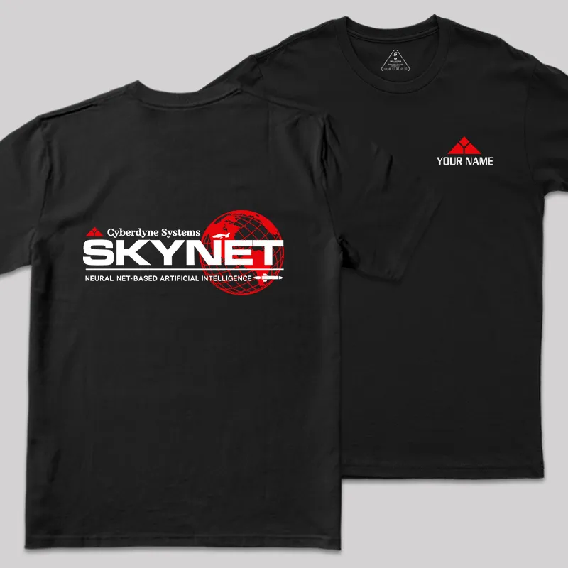Personalized Classic Skynet Geek T-Shirt