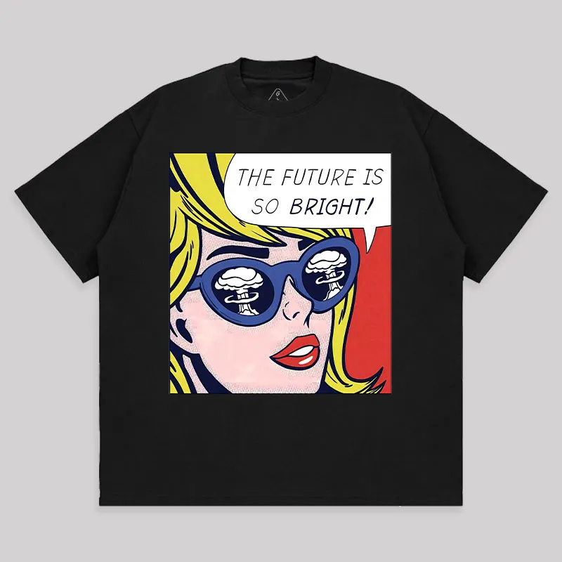 Alternative view of Pop Optimistic Girl Unisex Oversized T-shirt