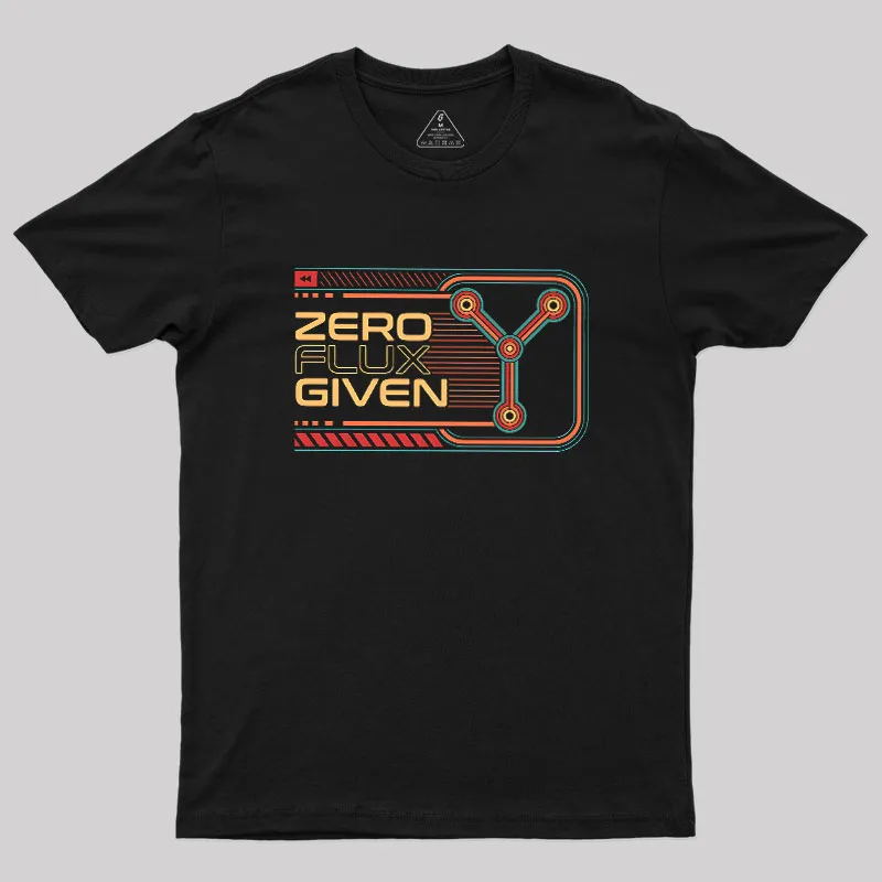 Zero Flux Given Retro Tech Geek T-Shirt