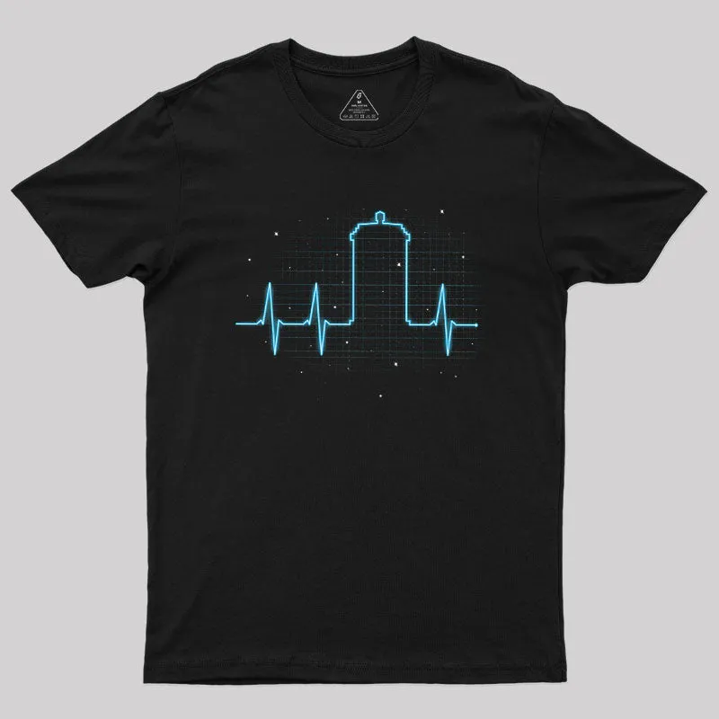 Heartbeats For Who Geek T-Shirt