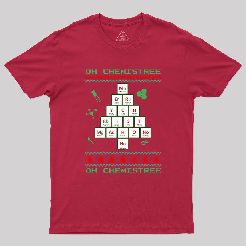 Oh Chemistree Funny T Element Geek T-Shirt - Image 4