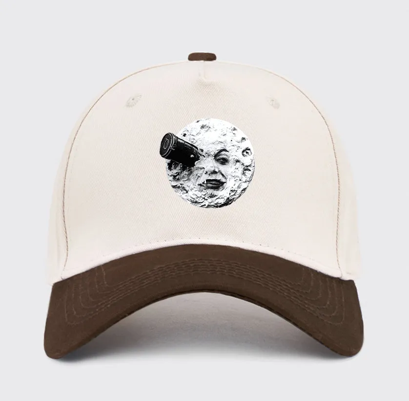 Le Voyage Dans La Lune Washed Vintage Baseball Cap - Image 10