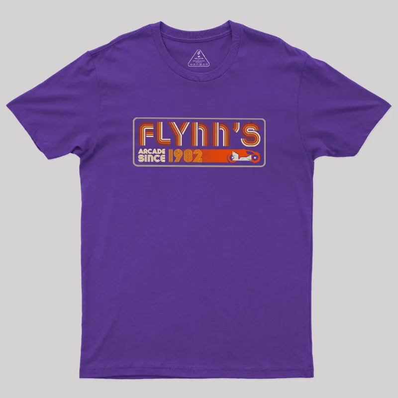 Retro Flynns since 1982 Geek T-Shirt - Image 4