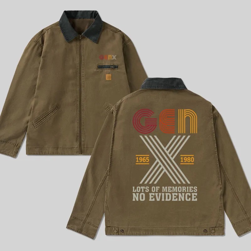 Genx Lots of Memories Classic Work Jacket - Image 2