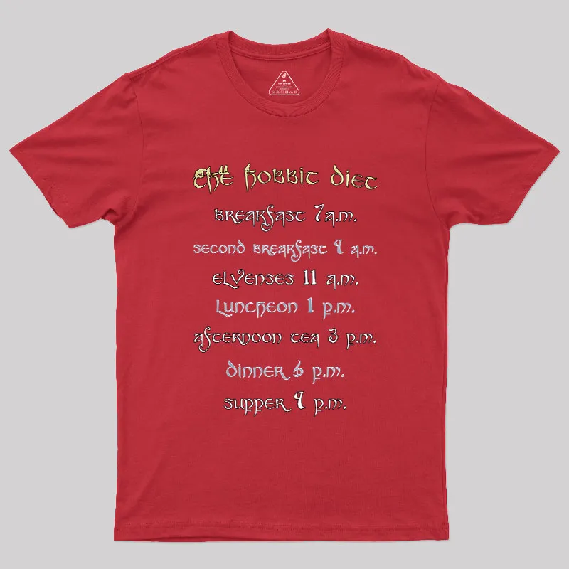The Hobbit Diet Geek T-Shirt - Image 4