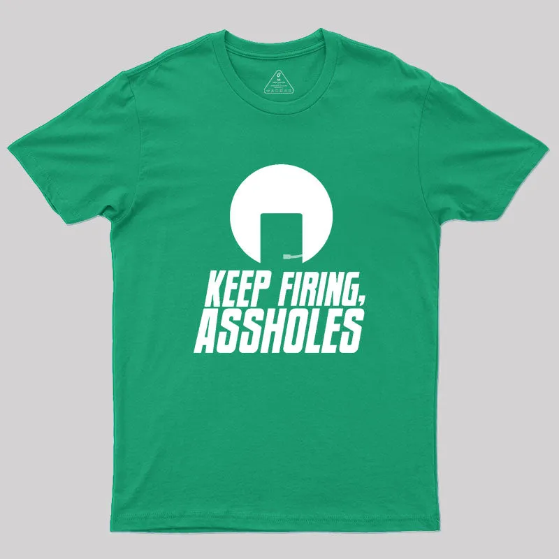 Spaceballs: Keep Firing Geek T-Shirt - Image 8