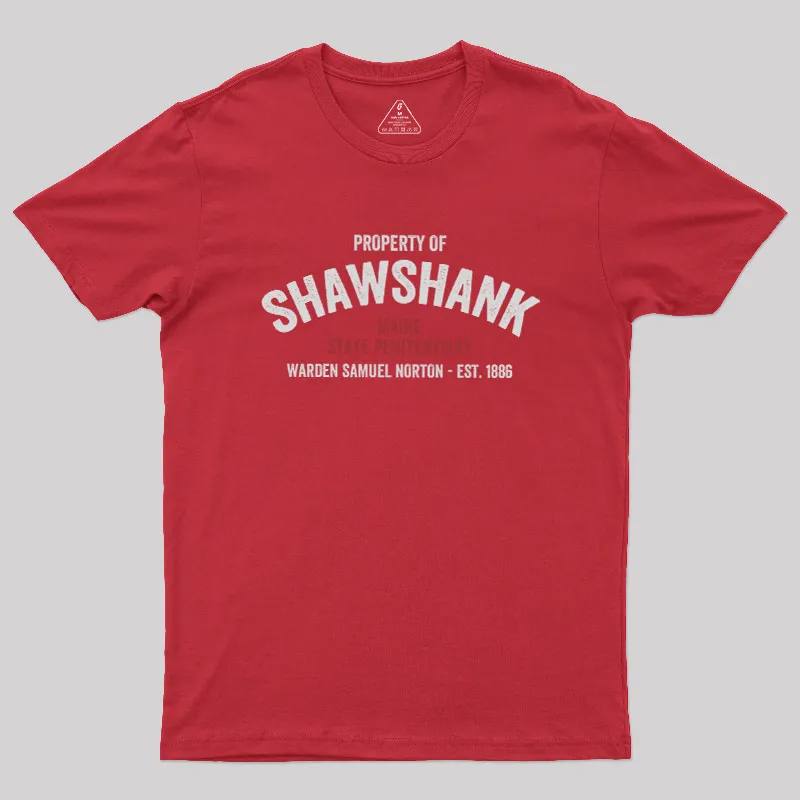 Property of Shawshank Geek T-Shirt - Image 5