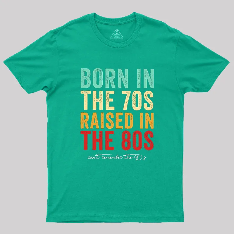 Raised In The 80s Geek T-Shirt - Image 6