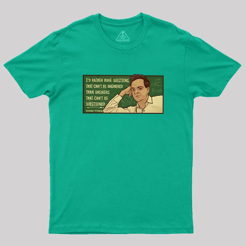 Feynman Science Shirt Geek T-Shirt - Image 9