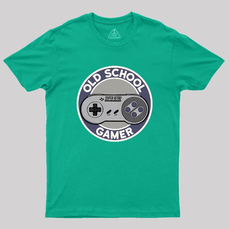 Old School Gamer 16 Bits Geek T-Shirt - Image 9