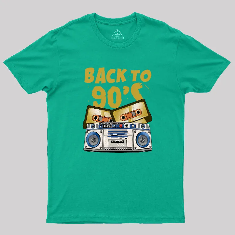 Back To 90s Geek T-Shirt - Image 6