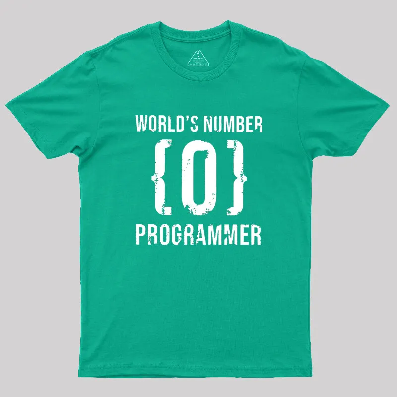 World's Number Programer Geek T-Shirt - Image 9