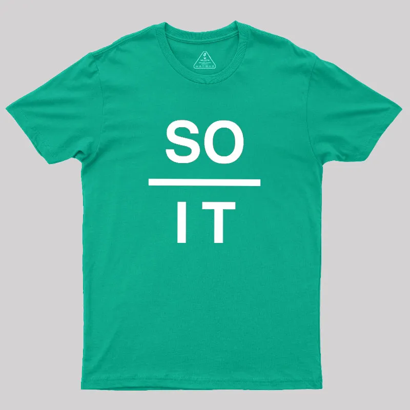 So Over It Geek T-Shirt - Image 9