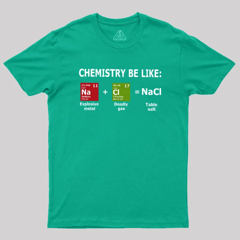 Chemistry Be Like Geek T-Shirt - Image 9