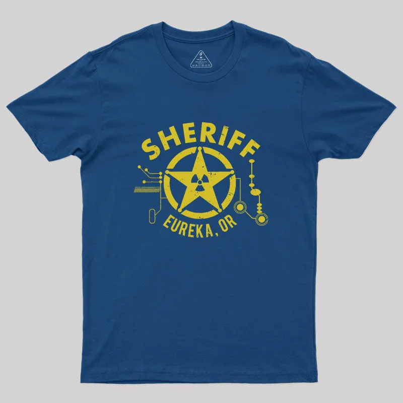 Eureka Sheriff Geek T-Shirt - Image 3