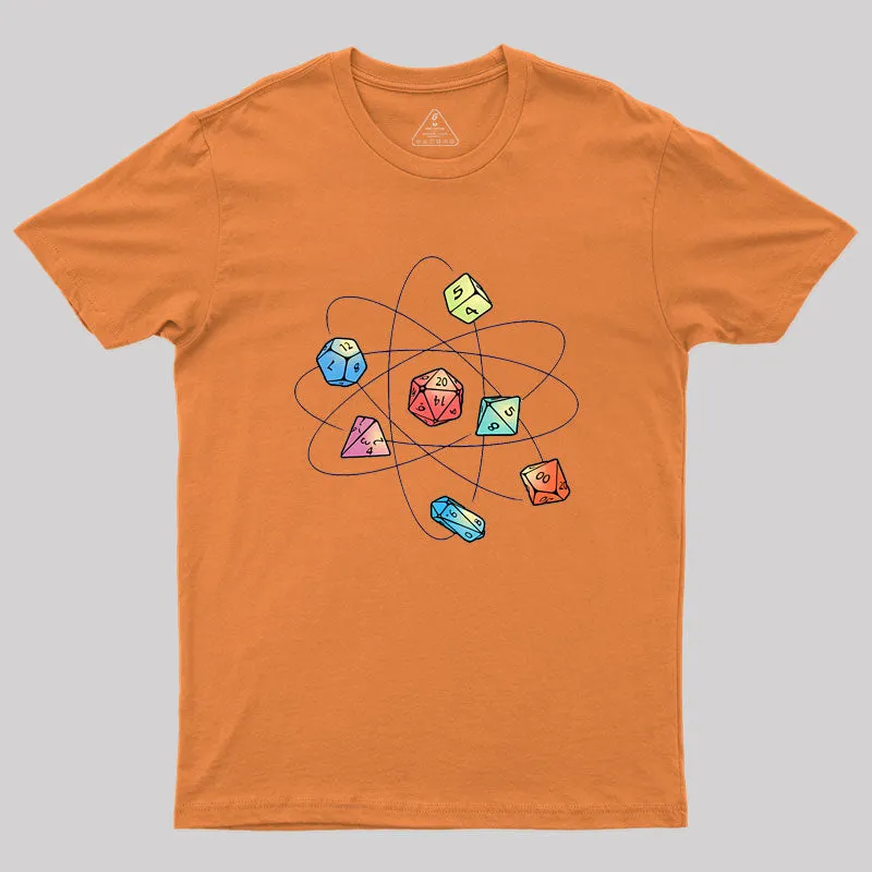 Dice Atom Geek T-Shirt - Image 6