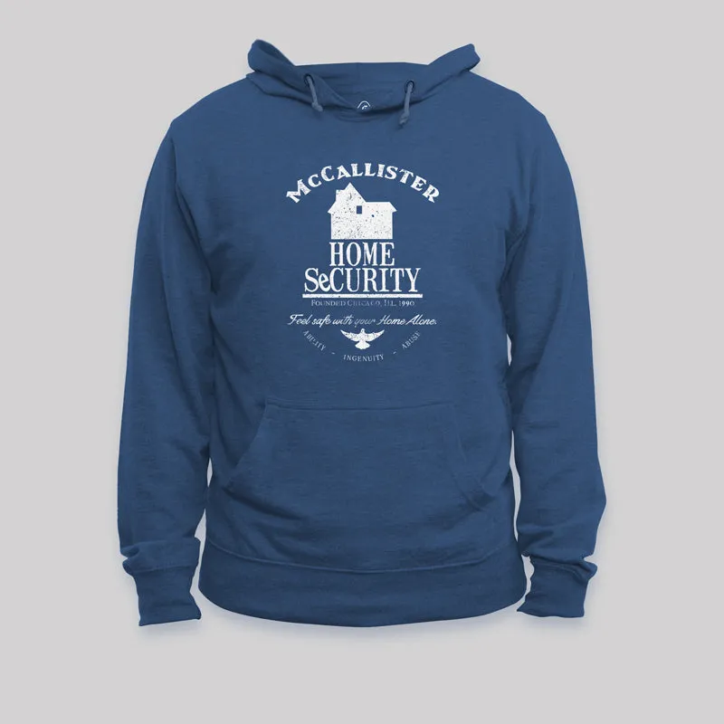 Alternative view of McCallister Home Security Geek Hoodie