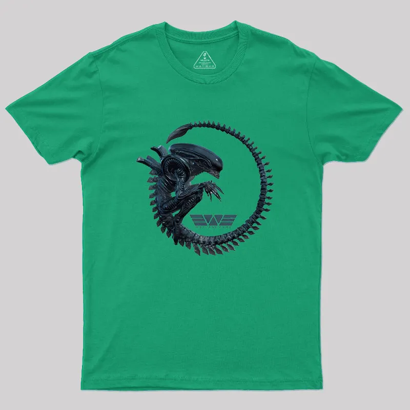 Xenomorph Geek T-Shirt - Image 9