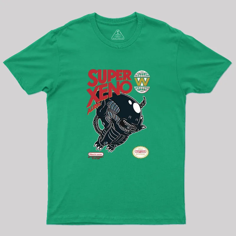 Super Xeno Alien Geek T-Shirt - Image 9