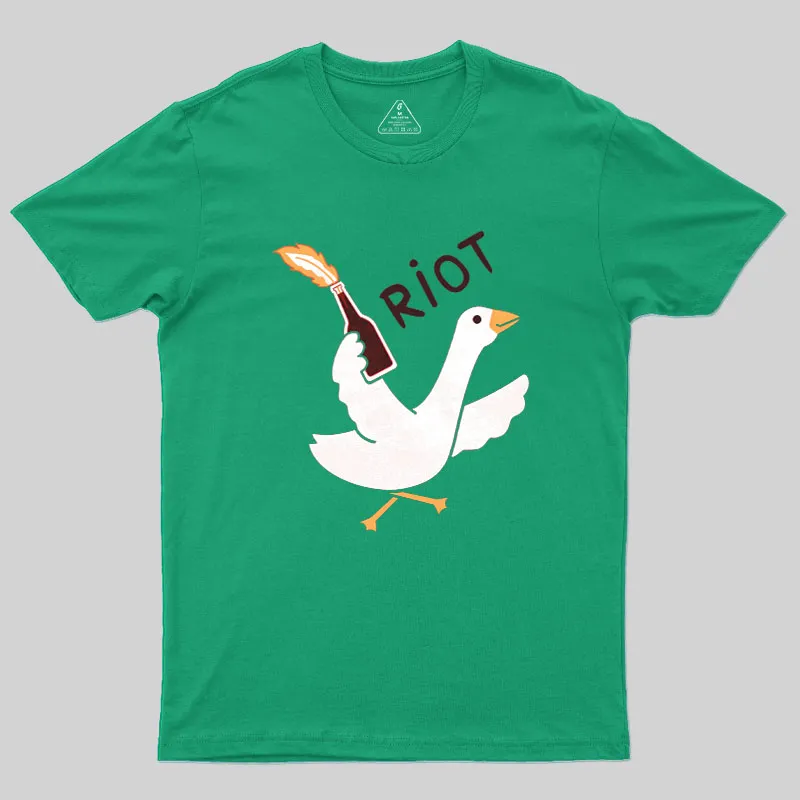 Riot Goose Geek T-Shirt - Image 7