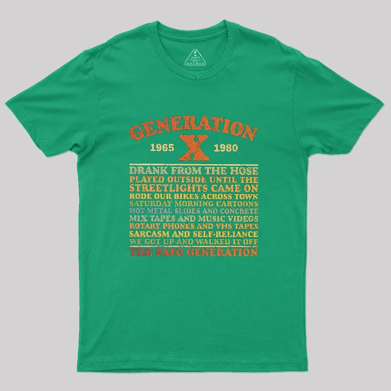 Gen X Summer Day Geek T-Shirt - Image 5