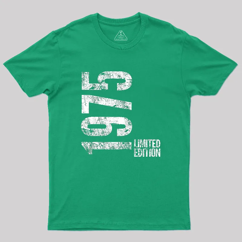 Years Old Vintage 1975 Geek T-Shirt - Image 9