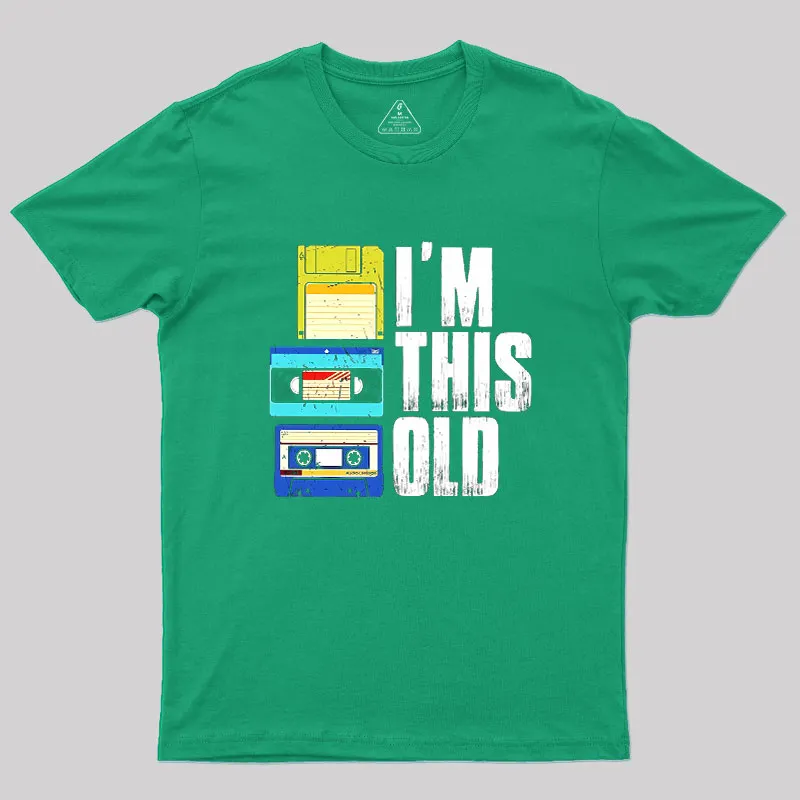 I Am This Old Geek T-Shirt - Image 9