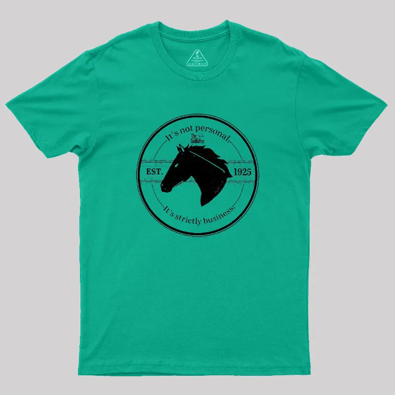 It's Strictly Business Geek T-Shirt - Image 5