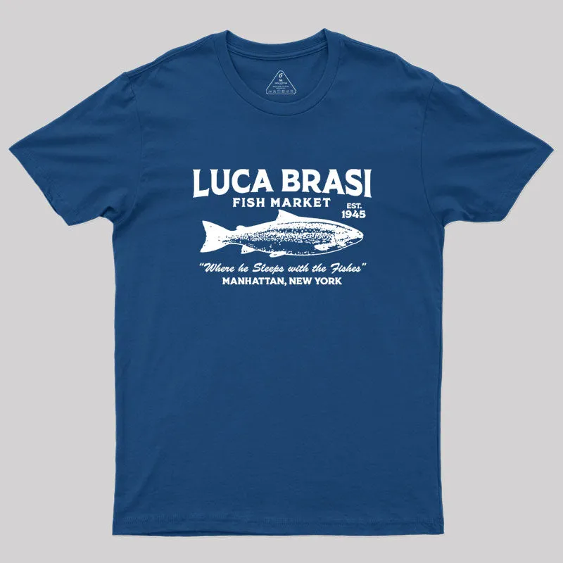 Alternative view of Luca Brasi F Geek T-Shirt