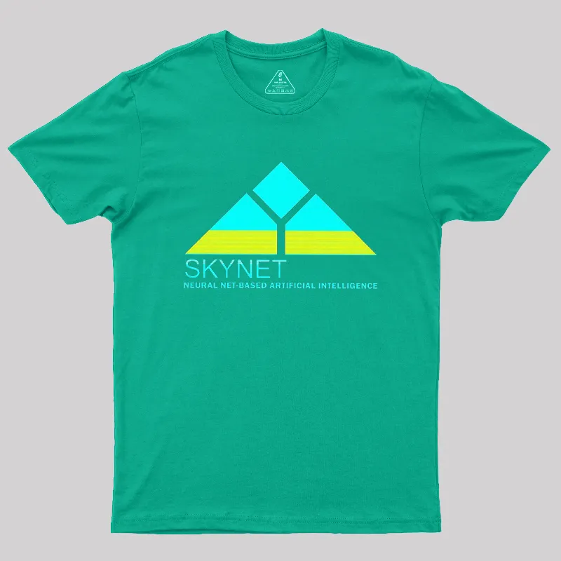 Skynet Time Geek T-Shirt - Image 6