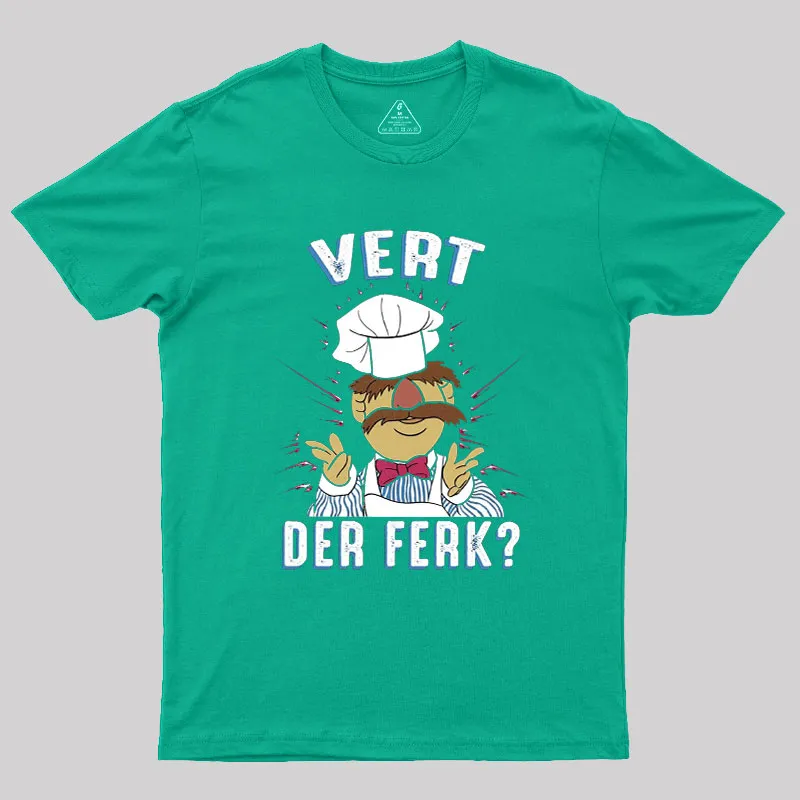 Swedish Chef Geek T-Shirt - Image 6