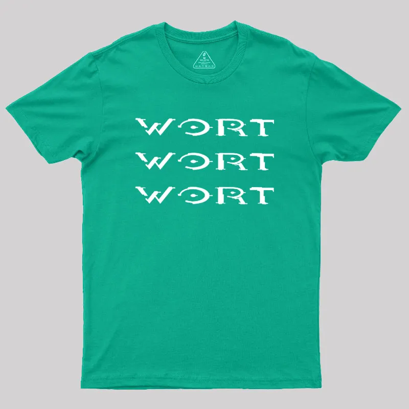 Wort Wort Wort Geek T-Shirt - Image 8