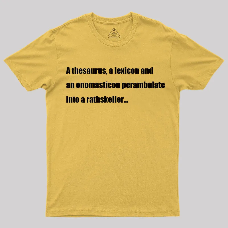 Into a Rathskeller T-Shirt - Image 7