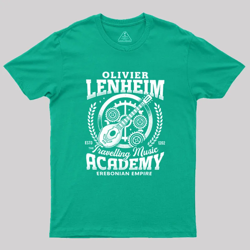 Olivier Lenheim Academy Geek T-Shirt - Image 8